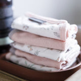 Little Linen Towelling Washer 6pk - Savanna Giraffe - Little Linen