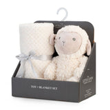 Plush Toy & Blanket - Farmyard Lamb - Little Linen