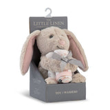Little Linen Plush Toy & Washers - Harvest Bunny - Little Linen