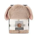 Little Linen Plush Hooded Towel - Harvest Bunny - Little Linen