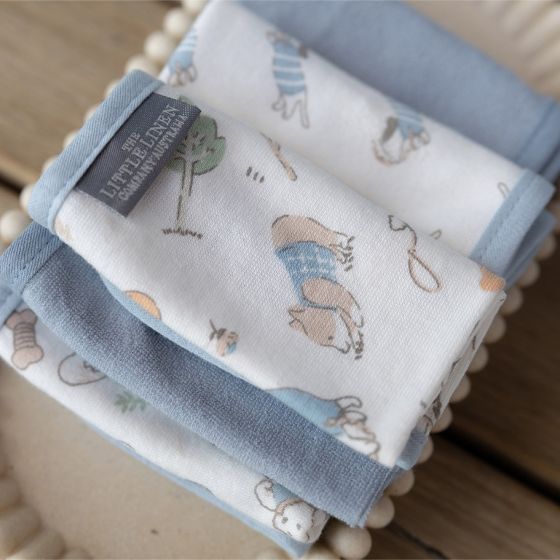 Little Linen Towelling Washer 6pk - Barklife Dog - Little Linen
