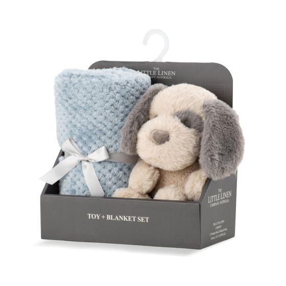 Plush Toy & Blanket - Barklife Patch - Little Linen