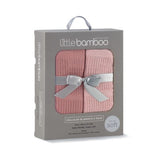 Little Bamboo Cellular Blanket 2pk - Dusty Rose - Little Bamboo
