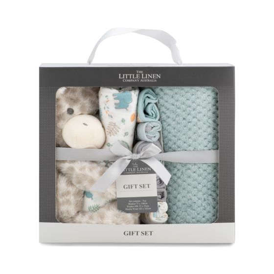 Boxed Gift Set - Savanah Giraffe - Little Linen