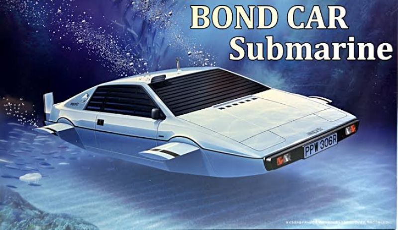 Plastic Kitset - 1/24 Lotus Bond Submarine