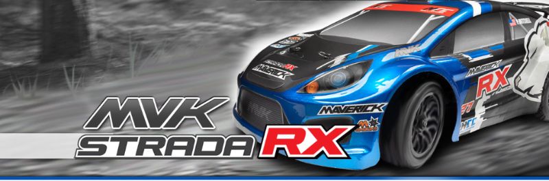 Radio Control Car - 1/10 Strada RX Rllycrss w/b&ch