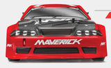 Maverick 1/10 BL Strada DC Drift RC car features a powerful brushless motor, waterproof ESC, and advanced suspension for optimal performance.