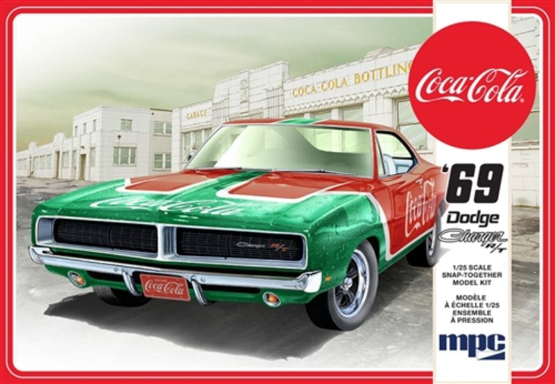 Plastic Kitset - 1/25 Dodge Charger R/T Coca Cola