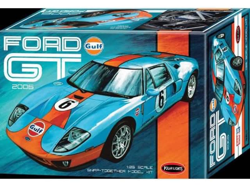 Plastic Kitset - 1/25 "06 Ford GT (Snap Fit)