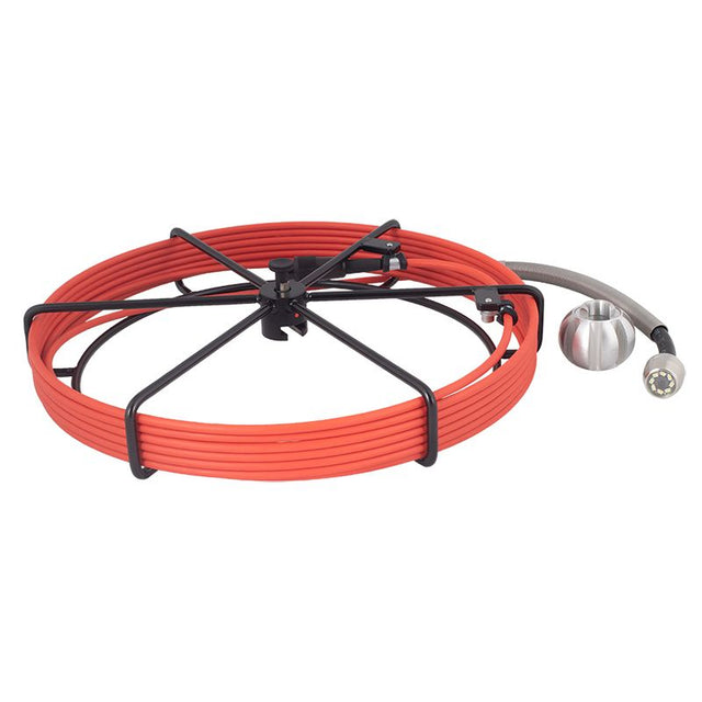 Rocam 4 Cable Only - 8.0M features a durable cable and compact camera for effective plumbing inspections and diagnostics.