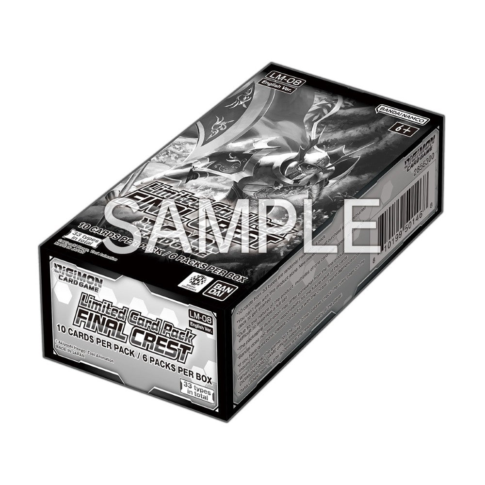 Digimon Card Game - Limited Card Pack Display - Final Crest [LM - 08]