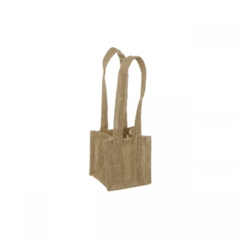 Bags - Jute Posy Bag W/Plastic Liner