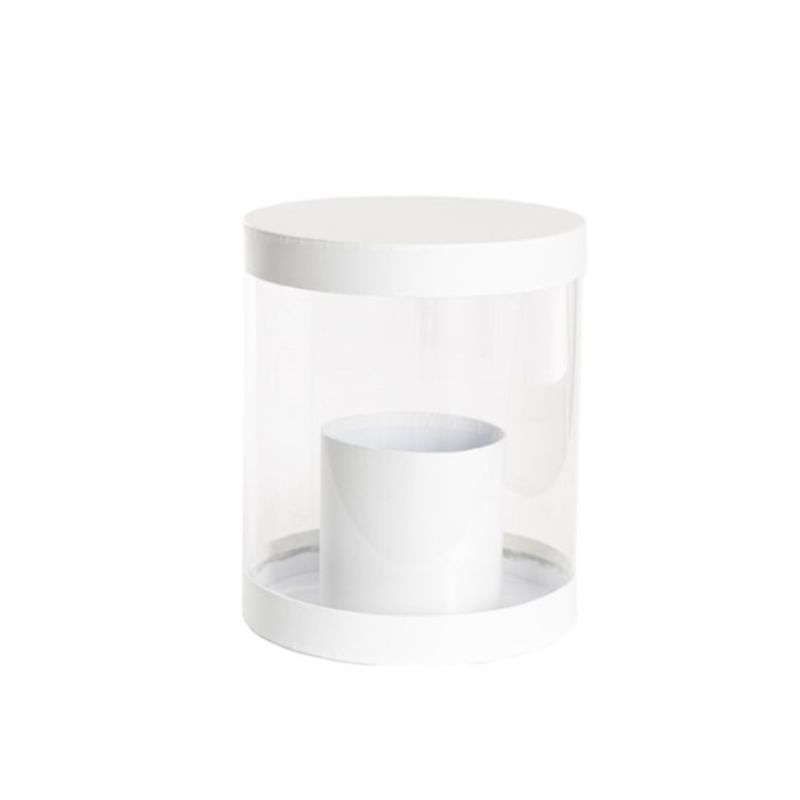 Gift Boxes - Presentation Cylinder Box Wh