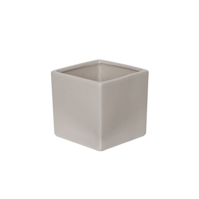 Ceramic Satin Matte Light Grey