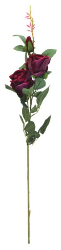Artificial Flowers - Artificial Rose Branch