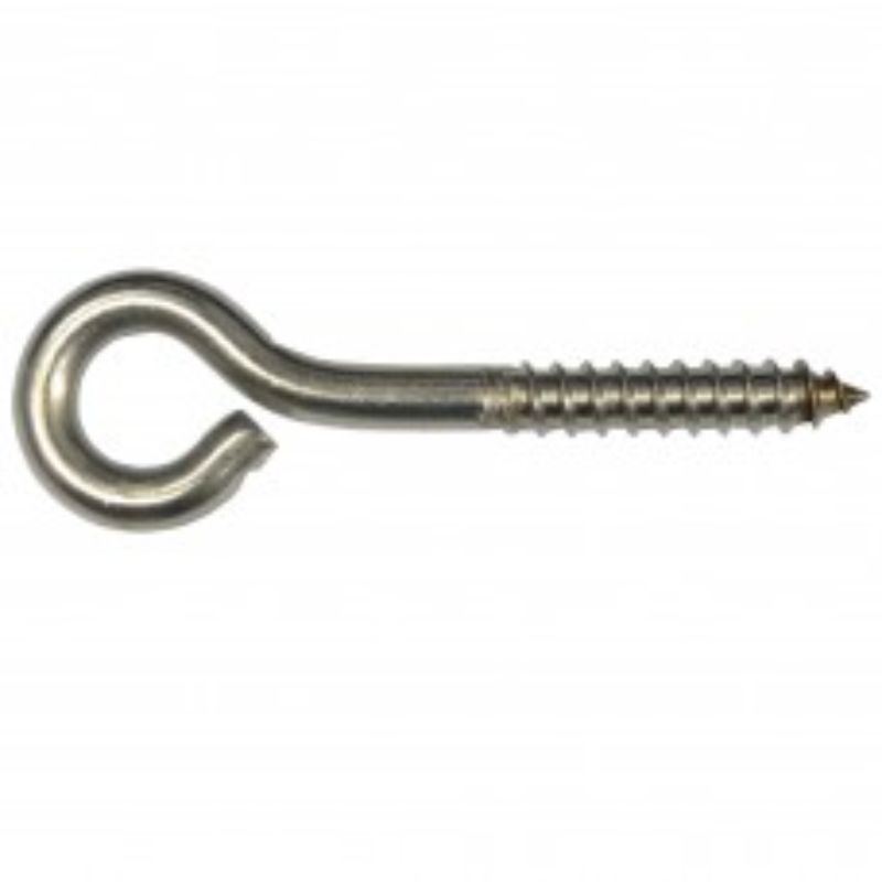 Screw Eye - Stainless Steel #1103SS 4 x 5/16 inch Tagged Hindley