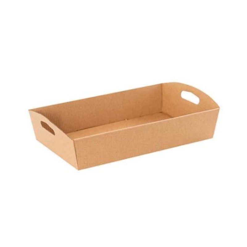Gift Box - Hamper Tray FP Ex Sm Kraft BR