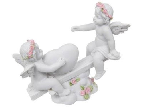 Ornament - Cherubs on Seesaw