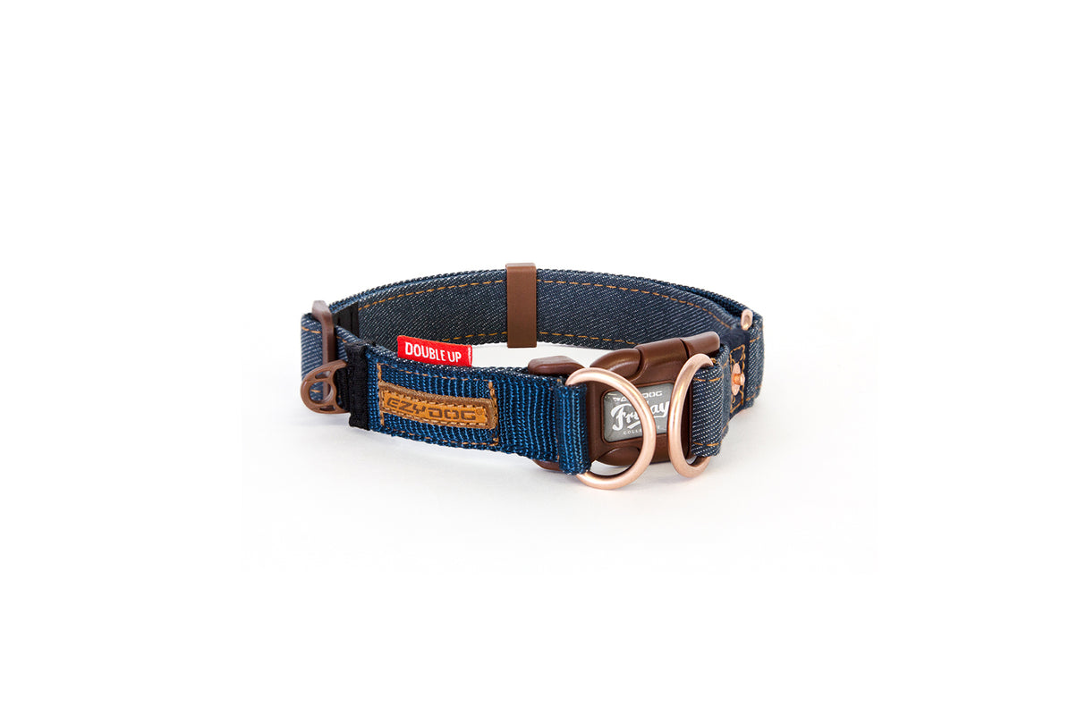 Dog Collar - EzyDog Collar Double Up  Small