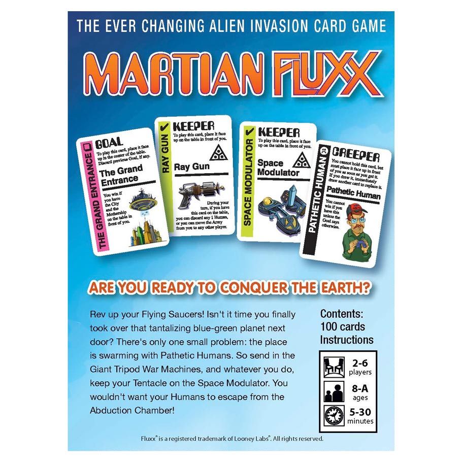 Fluxx Martian Fluxx