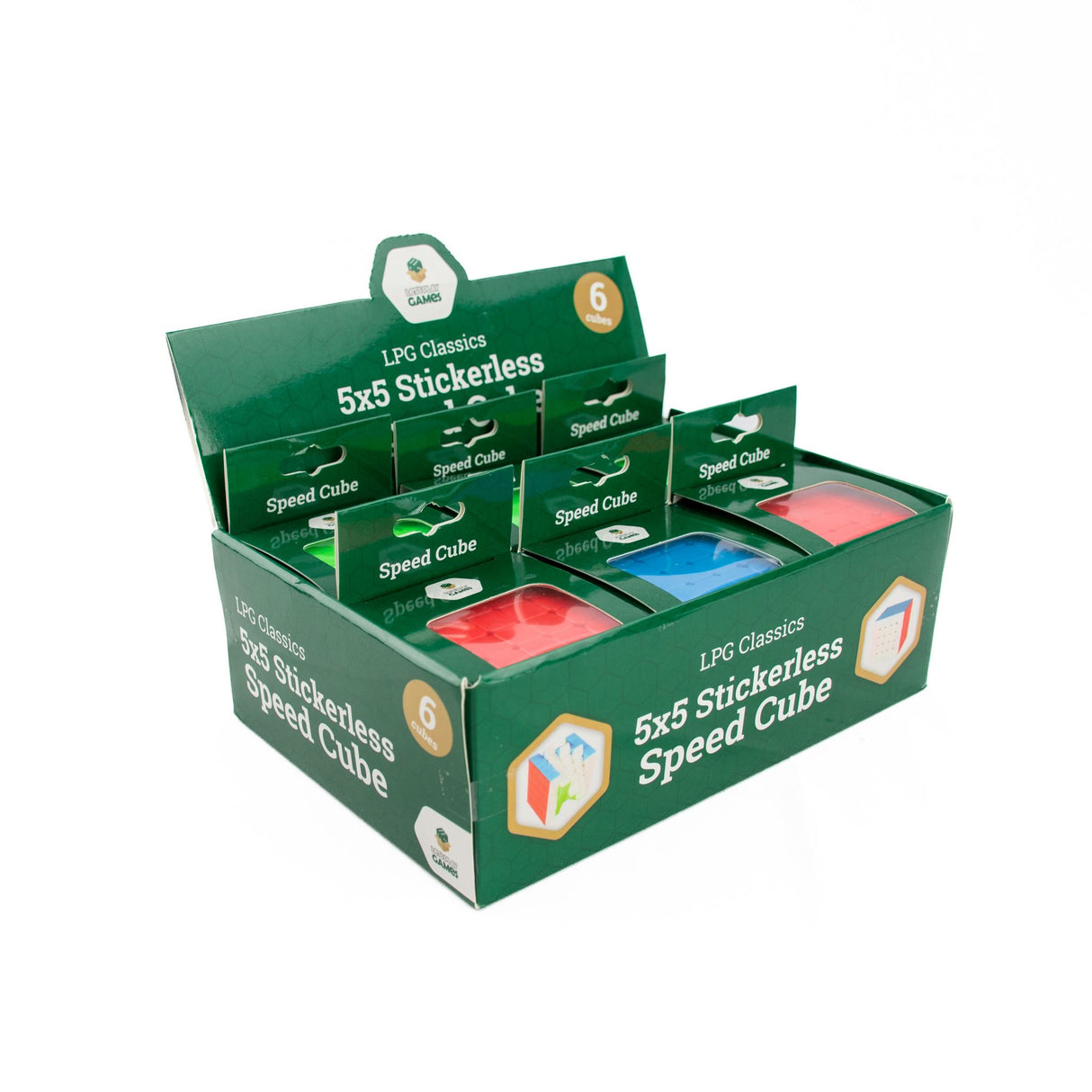 LPG Puzzles Speed Cube 5x5 Display (6) (DISCONTINUED)