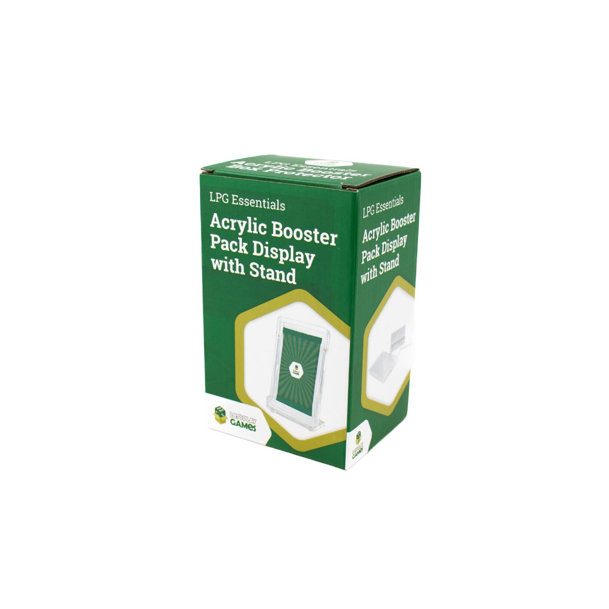LPG Essentials Acrylic Booster Pack Protector Display