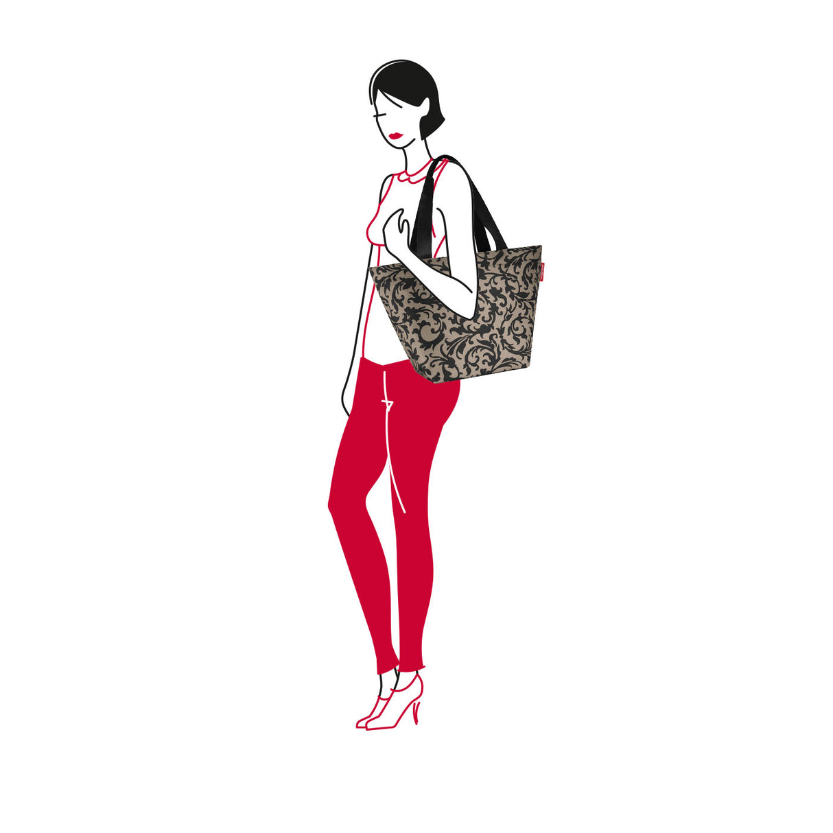 Reisenthel Shopper Bag Baroque Taupe
