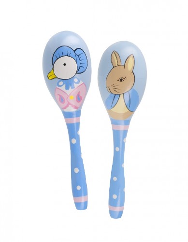 Peter Rabbit and Jemima Maraca Set  - Beatrix Potter