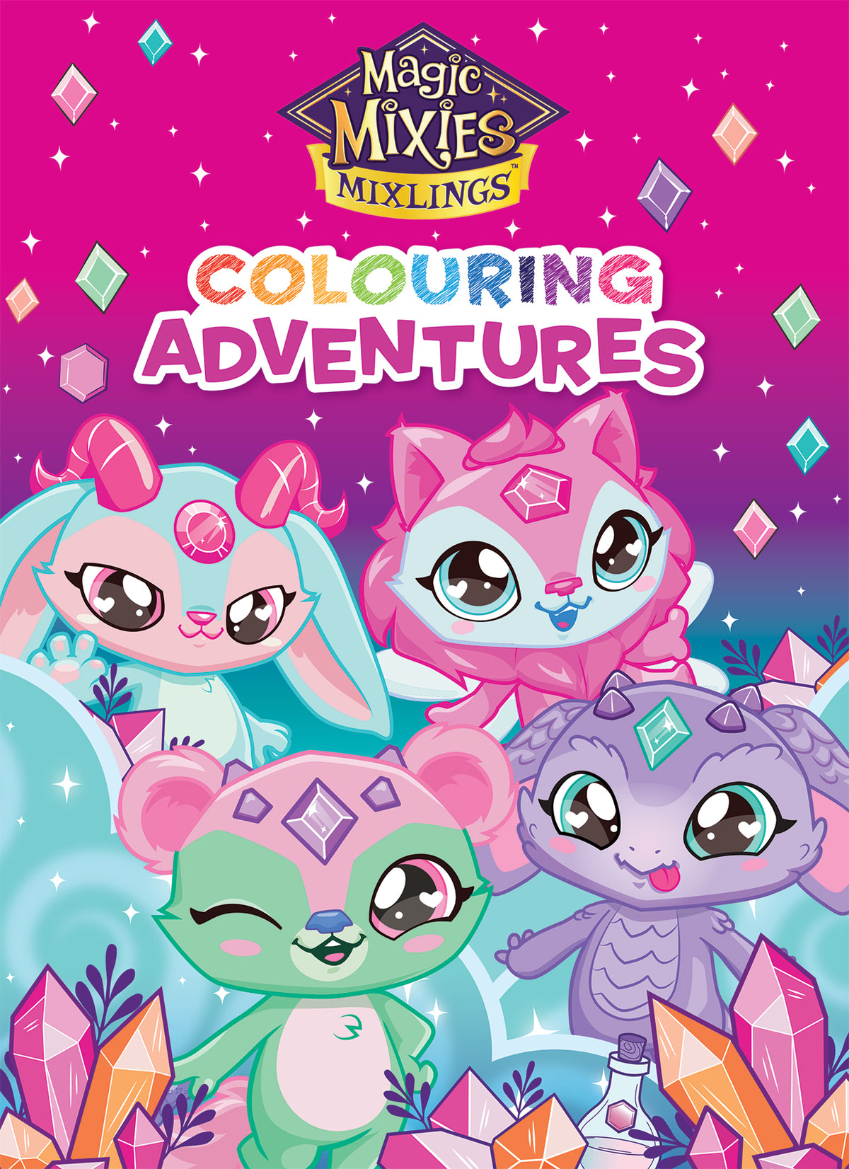 Magic Mixies Mixlings: Colouring Adventures - Moose
