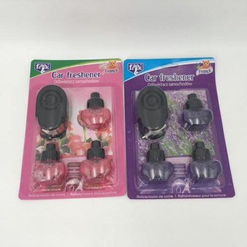 Car Air Fresher 4pcs (Perfume ) - Pack of 12