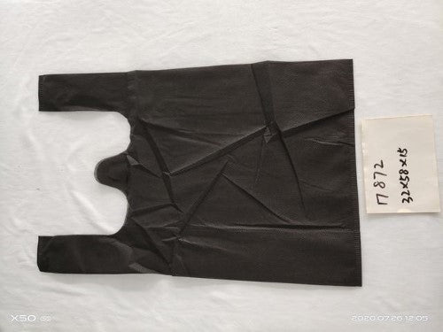 Non-woven Shopping Bag (32*58*15cm) Black - Pack of 6