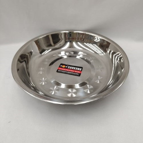 stainless steel plate 22cm - Pack of 10