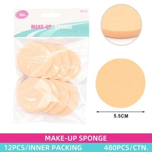 8pcs Makeup Sponges - Pack of 12