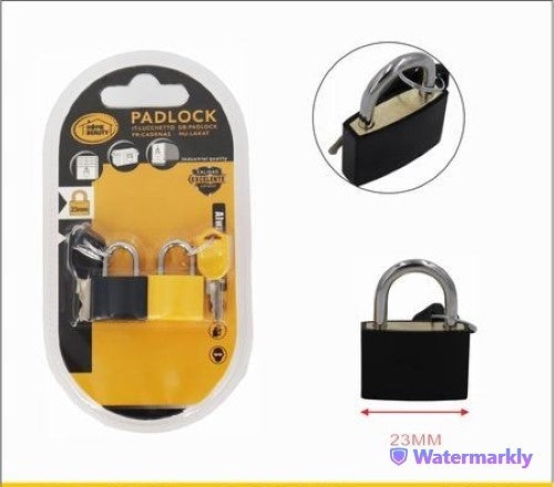 Padlock ( 2pcs,33MM) - Pack of 6