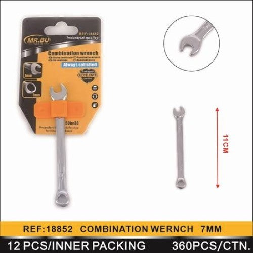 Adjustable Wrench (7MM) - Pack of 12