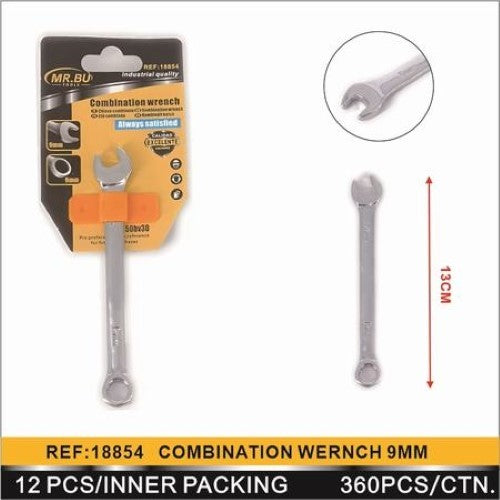 Adjustable Wrench (9MM) - Pack of 12