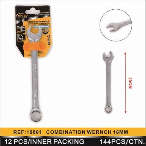 Adjustable Wrench (16MM) - Pack of 12