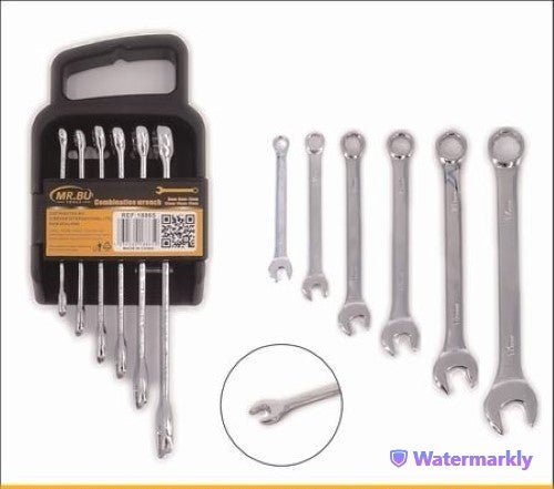 Wrench Combination (6pcs ,8-9-11-12-14-17mm) - Pack of 6