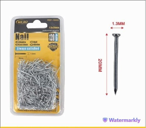 Screw(120g, 1.3*20MM) - Pack of 12