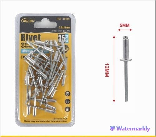 Rivet(5*12MM, 35PCS) - Pack of 12