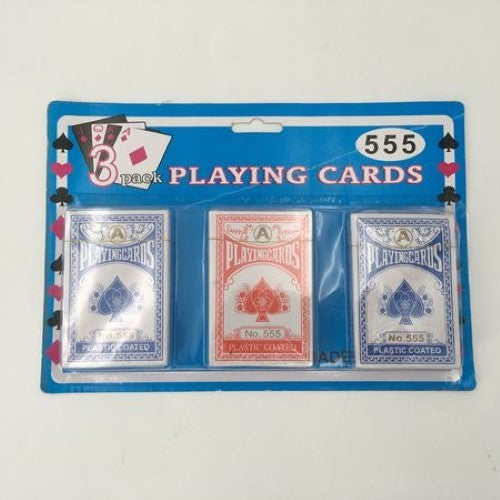 Playing Cards (3 pack) - Pack of 12