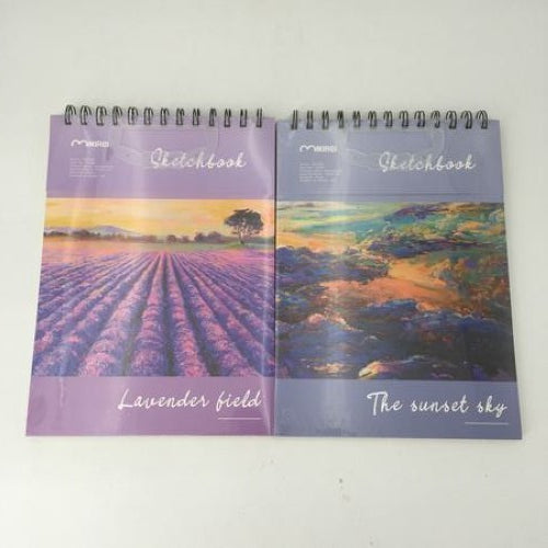 Sketch book (25*18CM -  130g -  30Pages) - Pack of 12