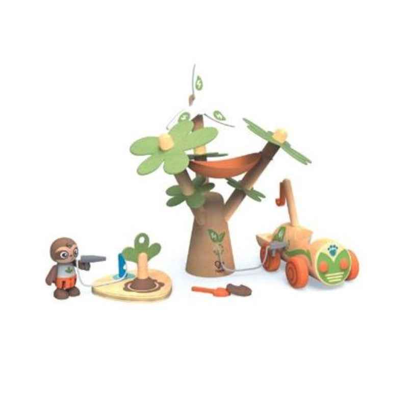 Green Vehicle Set - Hape Green Planet