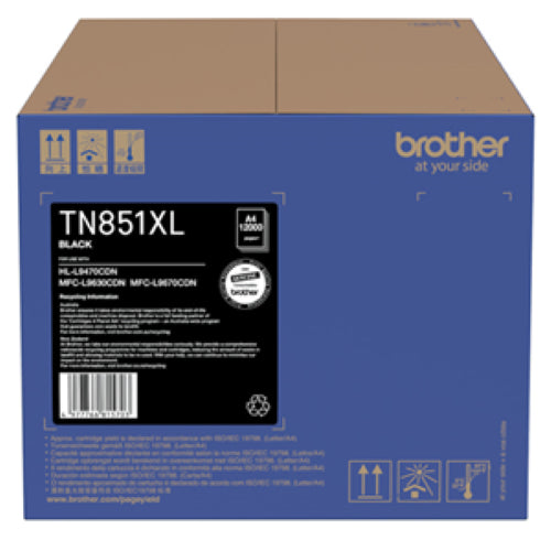 Brother TN851XLBK Black High Capacity Toner