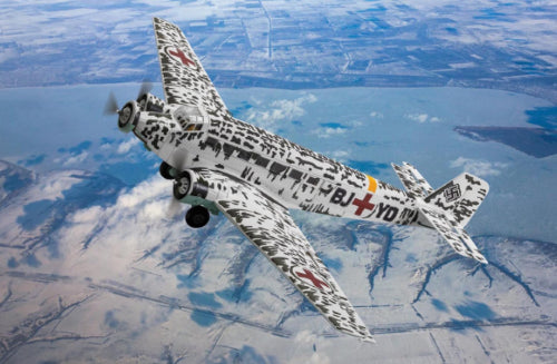 Diecast Aircraft - 1/72 Junkers JU52 AirAmbulance