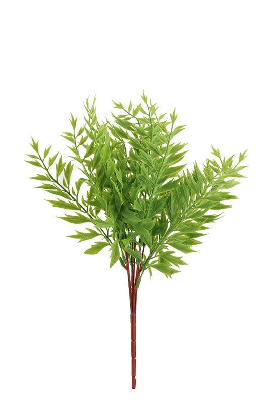 Articifial Flower - Bamboo Foliage Spray x 7 - Set of 6