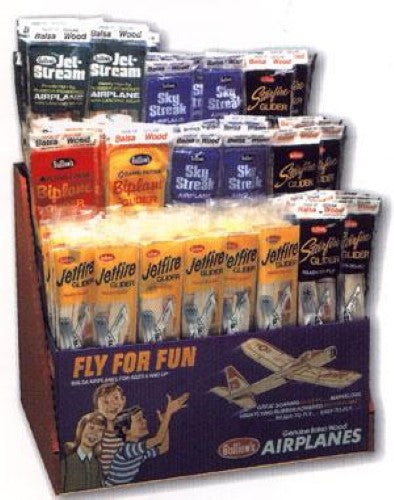 Glider TriPack Display 120 ass