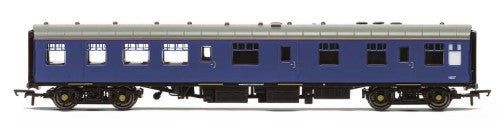 Hornby DRS Mk1 Restaurant Buffet model, featuring detailed kitchen, buffet counter, and seating for 23 passengers.