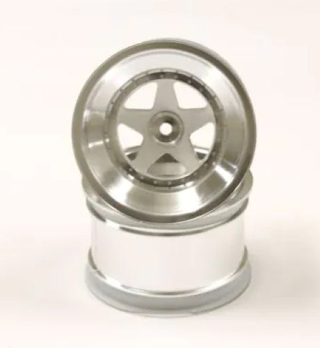 Kyosho Part - 2.2" RR Wheels Satin Chrome