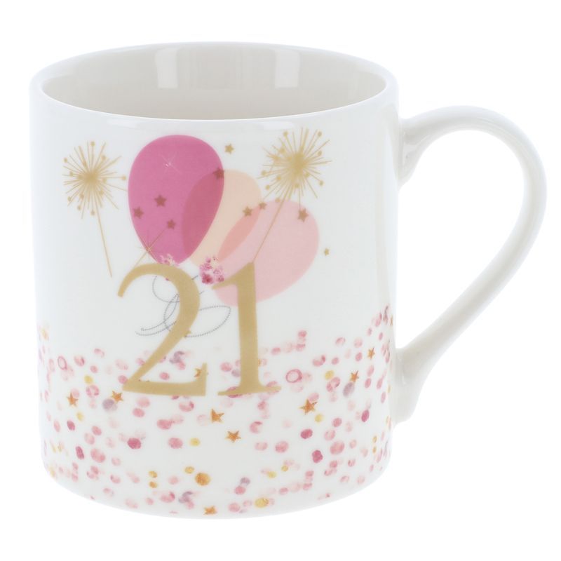 Mug - Rush Birthday Ladies 21st Mug  - Pack of 2